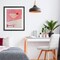 Stupell Industries Pink Cherry Cocktail Framed Print Under Glass, design by Riley B
